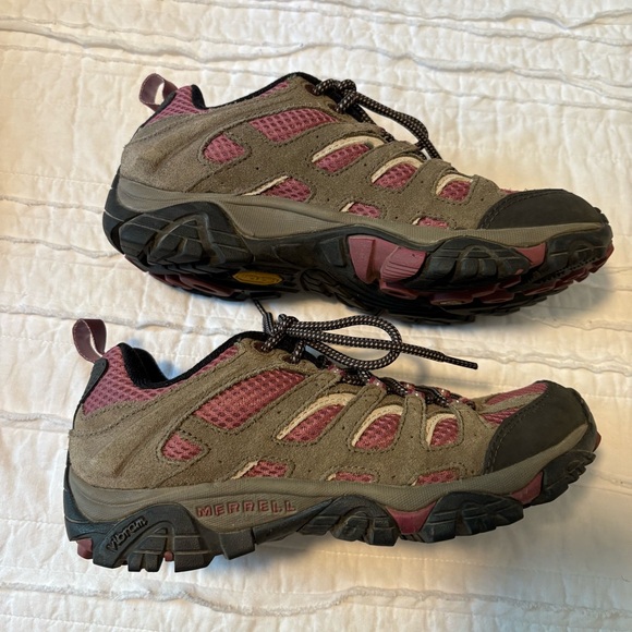 Merrell boulder blush hiking low top performance sneakers - Picture 5 of 8